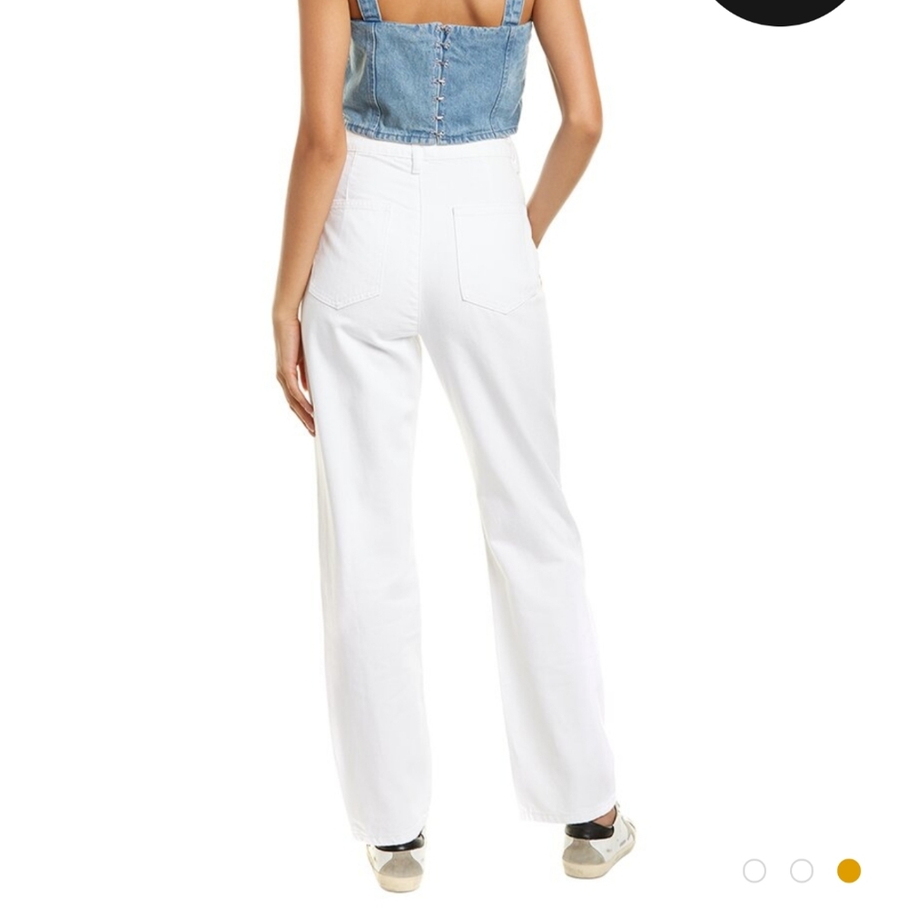 🤍🆕🤍 NWT WEWOREWHAT Mom Jeans - Picture 3 of 16